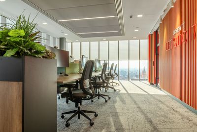 Rullegardiner, SG 4960, Versascreen 1-10%, Virgin Money, Glasgow, Scotland, United Kingdom