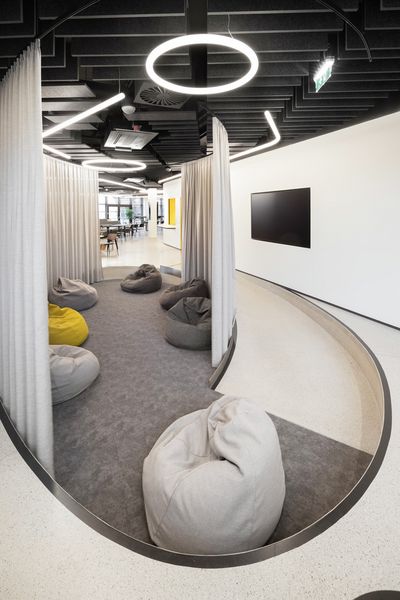 Gardinsystem, SG 6100, Colorama 2 Multicolour, HUBB Biologiezentrum Universität Wien, Vienna, Austria