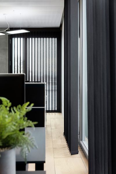 Vertical Blind Systems, SG 2960, Colorama 2, Office, Bern, Switzerland
